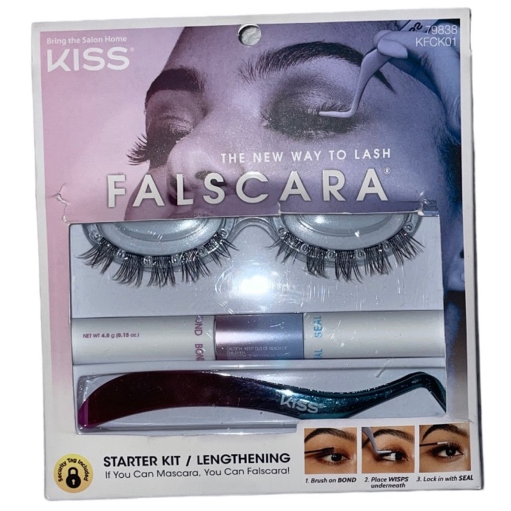 FALSCARA Starter Kit Lengthening Wisps Extensions NIB